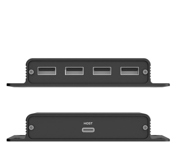 UNITEK Przedłużacz USB-C na 4× USB-A przez Ethernet, zasięg do 150 U1222ABK01-EU - 1369174 - zdjęcie 4